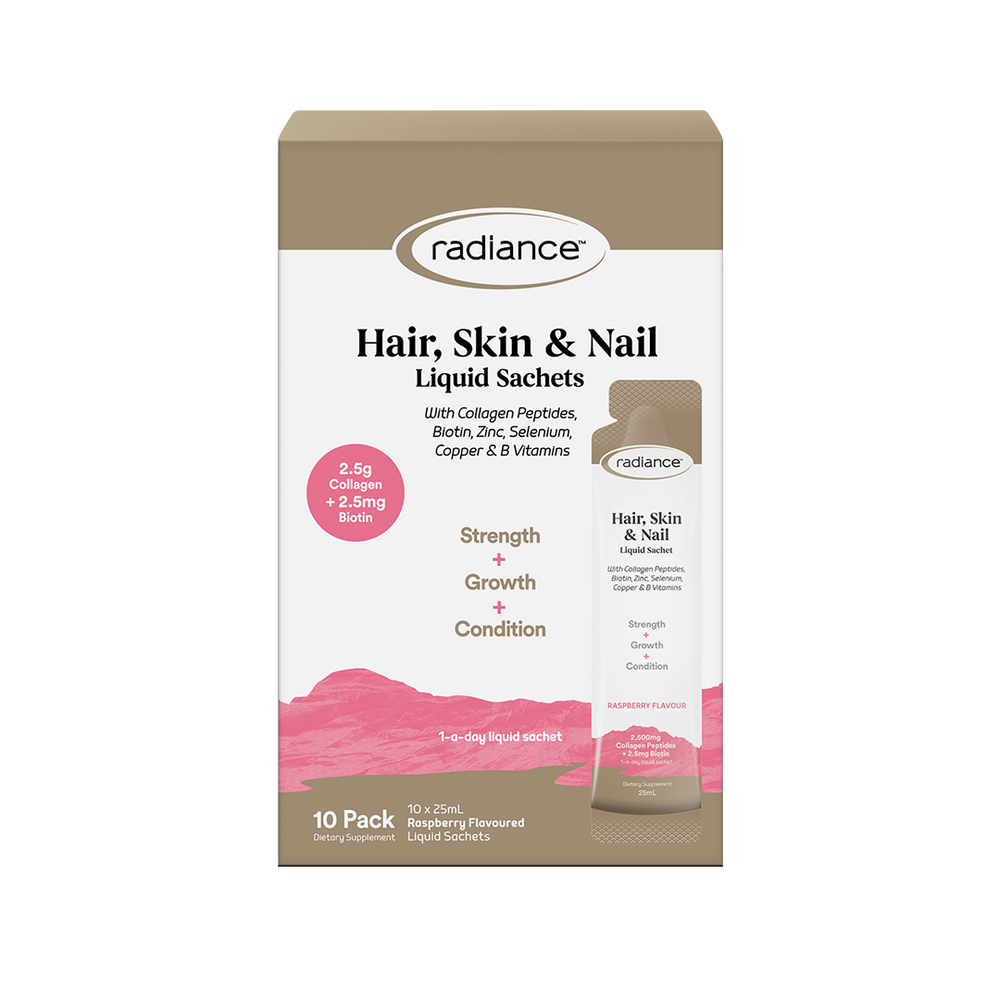 Hair, Skin & Nail Liquid Sachet 10s