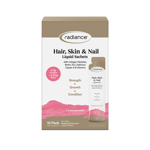 Hair, Skin & Nail Liquid Sachet 10s