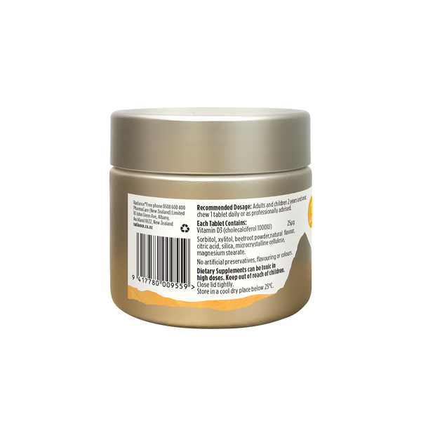 Vitamin D3 Chewable 180s
