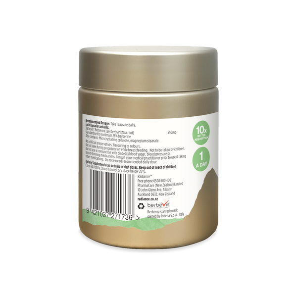 Berberine 45 Vege Capsules