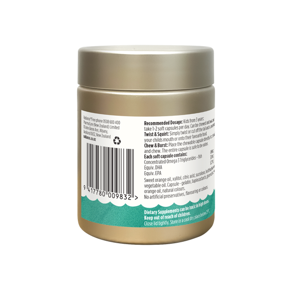 Kids Brain Omega 3 DHA 50s