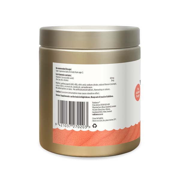 Kids Gummies Vitamin C & Zinc 160s